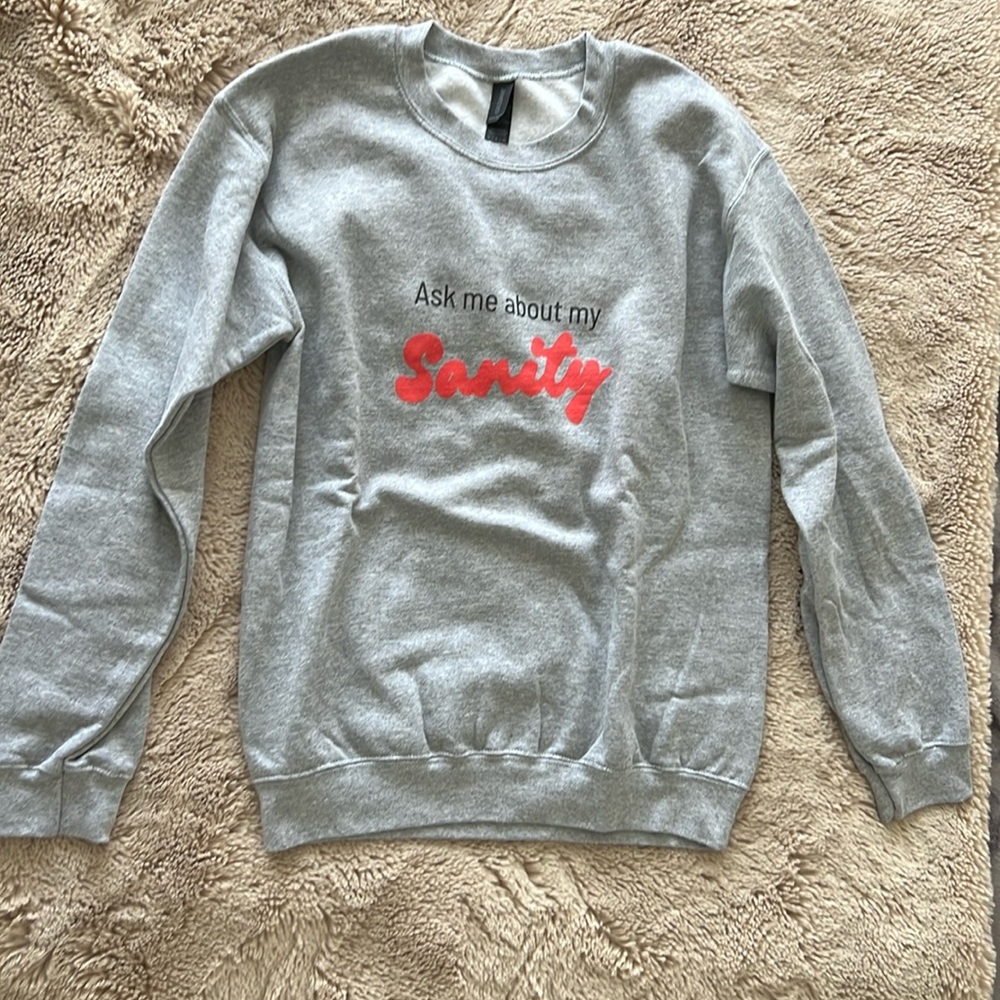 Grey Crewneck Sweatshirt